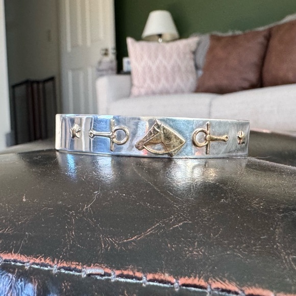 Vintage Equestrian Bangle